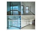 Jual Cepat Apartemen Casa Grande / Casagrande Residence Phase 2 – 76 m2 FF Rp 2.5 M /phase 2 88 m2, 2BR UF Rp 3M & 159 sqm 3+1BR UF 5.6 M nego