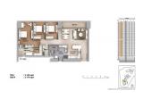 Dijual Apartemen Anandamaya Residence 3+1BR