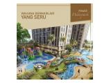 Jual Apartemen murah Fasilitas lengkap dan mewah Sebelah kampus LSPR disediakan penyewa dan sudah bekerja sama dengan Travelio Siap huni tahun ini 