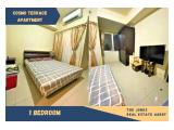 DIJAMIN MURAH - Dijual Apartemen Cosmo Terrace - 1 Bedroom Full Furnished