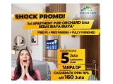 DIJUAL APARTEMEN PURI ORCHARD All Type Bayar 5 Juta tanpa biaya Tambahan Langsung Huni (TANPA BAYAR DP DAN FREE AKAD) dapat Uang Cash Back PPN 