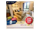 jual apartemen sky house bsd sebelah aeon mall bsd city, promo cicilan developer 100x , kpa dp 5% , 3 bedroom start 1,4M free Semi Furnish 