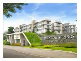 Rainbow Springs 2 br Semi Furnish only 1 unit !! Free PPN 50% . Unit Ready Stok