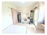 Jual Apartemen cantik dan terawat, fully furnished, Studio 27 sqm, view kolam dan kota