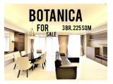 Dijual Botanica Apartment BELOW MARKET PRICE, 3BR, 225 sqm-- YANI LIM (INHOUSE OF BOTANICA), Direct owner to every unit- 08174969303 