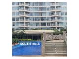 Dijual Apt. SOUTH HILLS 1+1BR, brand new, unfurnish, ready to move-in, BEST PRICE!! BY INHOUSE, ctc 0822 1016 9090 