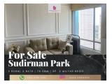 For Sale Sudirman Park 3BR Furnished Good