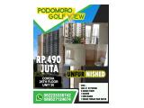 Jual Apartemen Podomoro Golfview ( CORDIA ) LT 26 No 20 - Unfurnished With Balcony