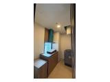 Dijual cepat TERMURAH Harga 2.5M Siap Huni / untuk investasi disewakan. Apartemen Casagrande phase II 2BR+1 Full furnished size paling luas .