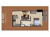 Termurah Jual BU Unit Baru 1 Bedroom Dekat MRT Fatmawati