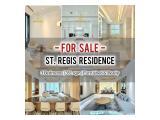 Jual Cepat Termurah St Regis Apartemen, 3BR 351sqm, FURNISED & Ready / DIRECT OWNER - YANI LIM 08174969303