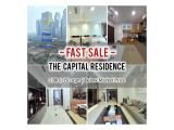 Jual Cepat & Termurah Capital Residence SCBD 2 BR 150sqm Furnished & Ready To Move in, Guarantee Below market Price Direct Owner- Yani Lim 08174969303