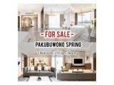 Jual Cepat Pakubuwono Spring Apartemen Jakarta Selatan 2BR 170 sqm, Ready / Also Avail Other Units Inside & Corner, DIRECT OWNER - YANI LIM 081749303