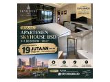 Jual Apartemen SKY HOUSE BSD HARGA TERMURAH - 3BR Semi Furnished - Jaminan Harga Terbaik! BEST DEAL, BEST PRICE